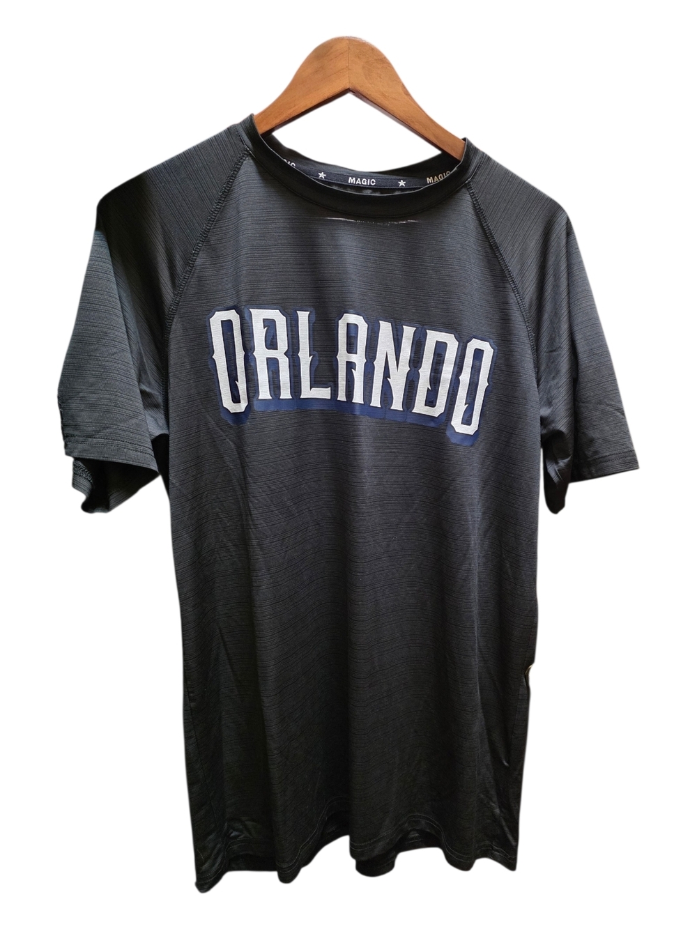 Magic Black Orlando Short Sleeve Athletic Tee